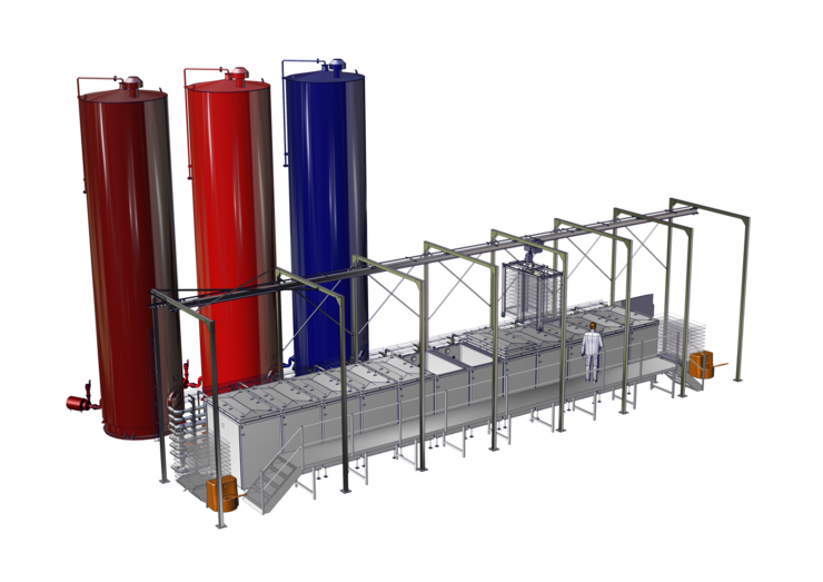 CAO - Thermix&trade; - 3000L - Manual hoist